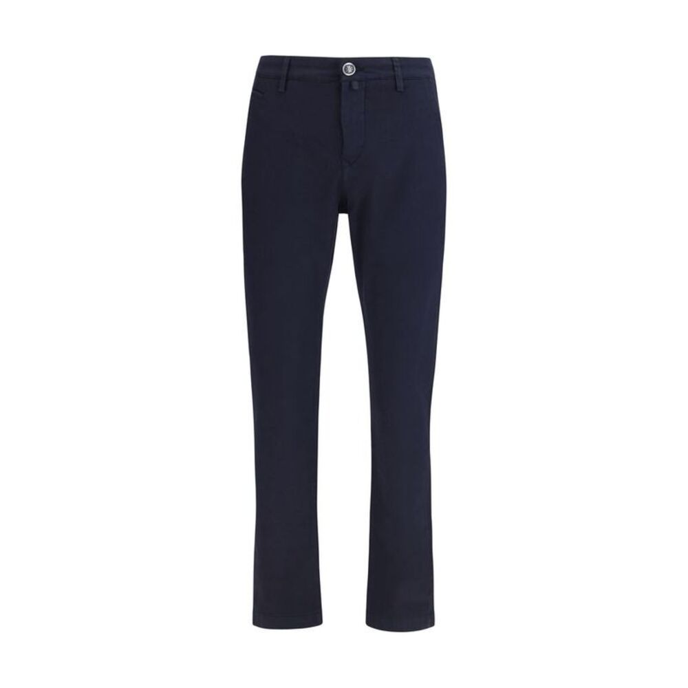Jacob Cohen Blue Cotton Chino Men's Pants